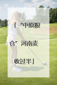 “中原粮仓”河南麦收过半