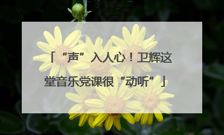 “声”入人心！卫辉这堂音乐党课很“动听”