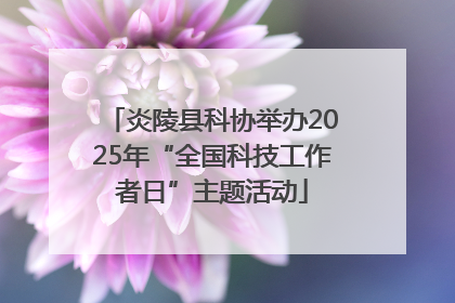 炎陵县科协举办2025年“全国科技工作者日”主题活动