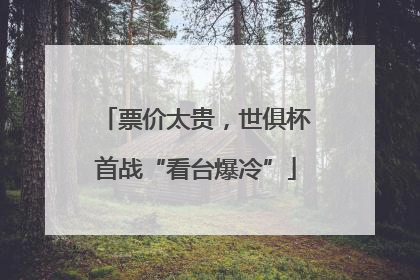 票价太贵，世俱杯首战“看台爆冷”