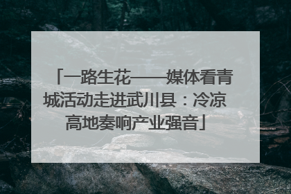 一路生花——媒体看青城活动走进武川县：冷凉高地奏响产业强音
