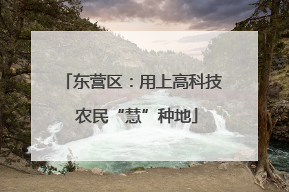 东营区：用上高科技 农民“慧”种地