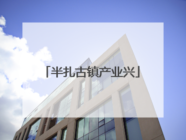半扎古镇产业兴