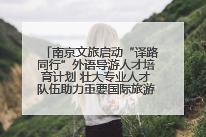 南京文旅启动“译路同行”外语导游人才培育计划 壮大专业人才队伍助力重要国际旅游目的地建设