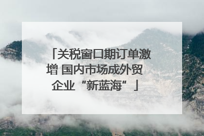 关税窗口期订单激增 国内市场成外贸企业“新蓝海”