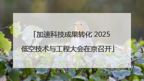 加速科技成果转化 2025低空技术与工程大会在京召开