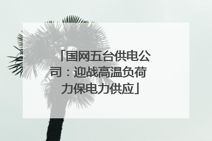 国网五台供电公司：迎战高温负荷 力保电力供应
