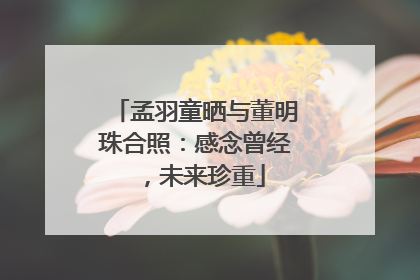 孟羽童晒与董明珠合照：感念曾经，未来珍重