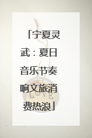 宁夏灵武：夏日音乐节奏响文旅消费热浪