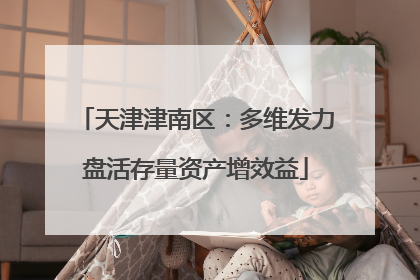 天津津南区：多维发力盘活存量资产增效益