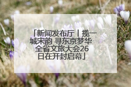 新闻发布厅丨揽一城宋韵 寻东京梦华 全省文旅大会26日在开封启幕