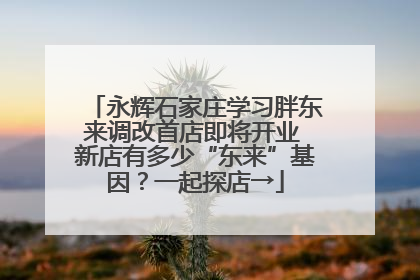 永辉石家庄学习胖东来调改首店即将开业 新店有多少“东来”基因？一起探店→