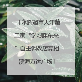 永辉超市天津第二家“学习胖东来”自主调改店亮相滨海万达广场