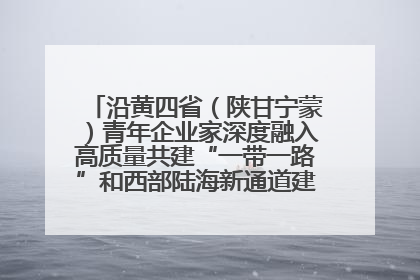 沿黄四省（陕甘宁蒙）青年企业家深度融入高质量共建“一带一路”和西部陆海新通道建设战略合作交流会在甘肃兰州召开