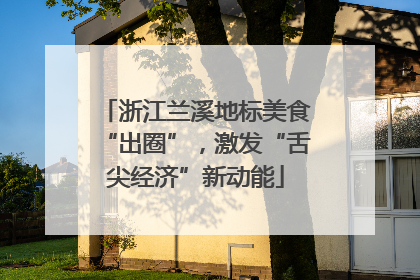 浙江兰溪地标美食“出圈”，激发“舌尖经济”新动能