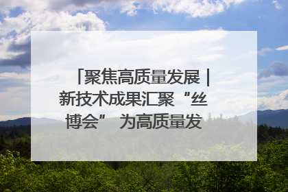 聚焦高质量发展｜新技术成果汇聚“丝博会” 为高质量发展注入新动能