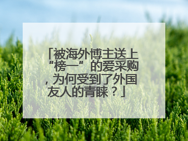 被海外博主送上“榜一”的爱采购，为何受到了外国友人的青睐？