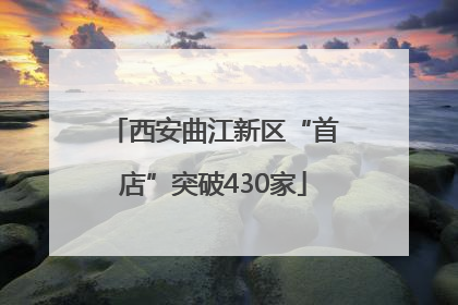 西安曲江新区“首店”突破430家