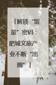 解锁“留量”密码：肥城文旅产业不断“出圈”