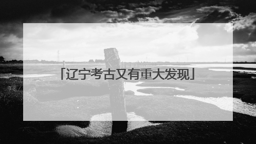 辽宁考古又有重大发现