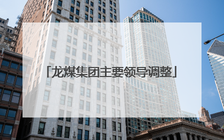 龙煤集团主要领导调整