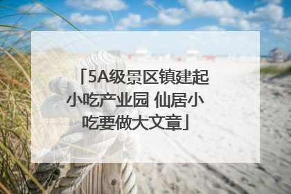 5A级景区镇建起小吃产业园 仙居小吃要做大文章